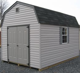 Vinyl Storage Shed