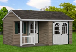 Amish Vinyl Shed