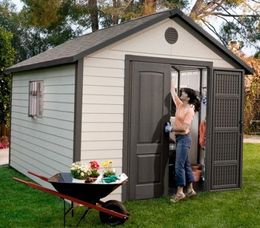 Lifetime 11x16 Plastic Storage Shed Kit
