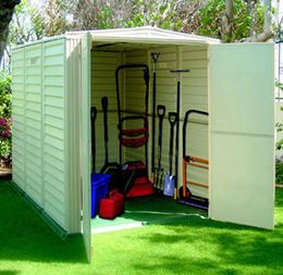 5x8 Storage Shed with Extension Kit